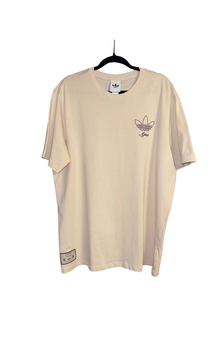 Adidas Originals Ajax Icon Graphic T-Shirt Beige